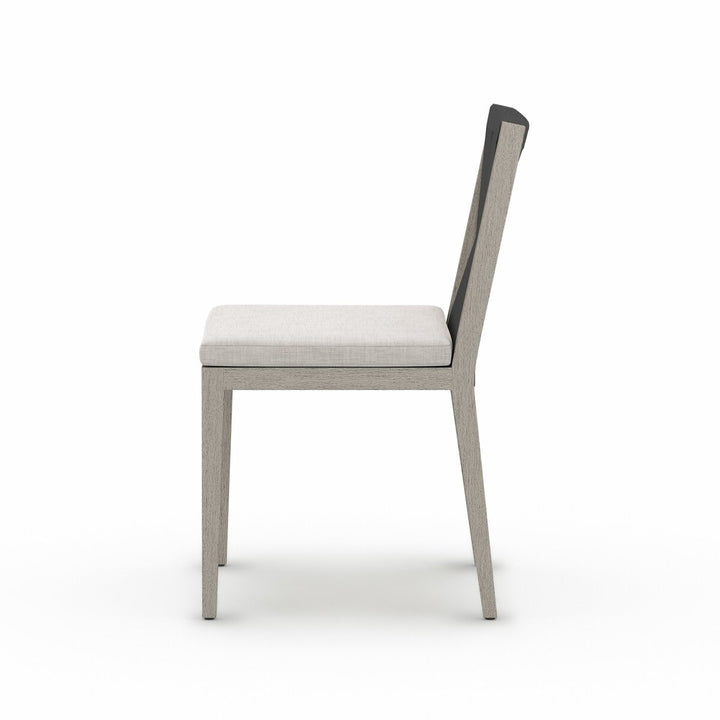 Pinewood Outdoor Dining Chair, Weathered Grey - Stone Grey