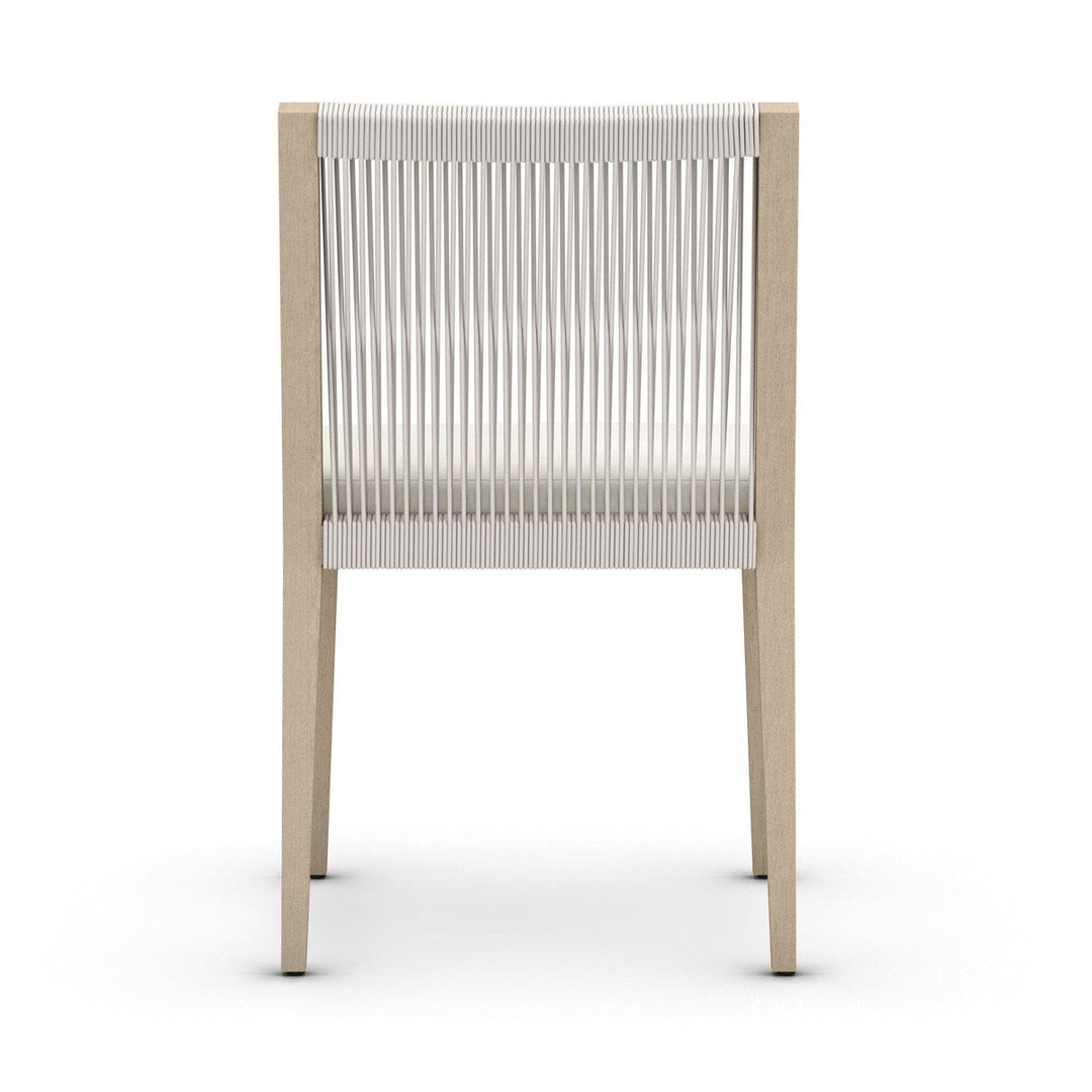 Sheffield Outdoor Dining Chair, Washed Brown - Venao Ivory