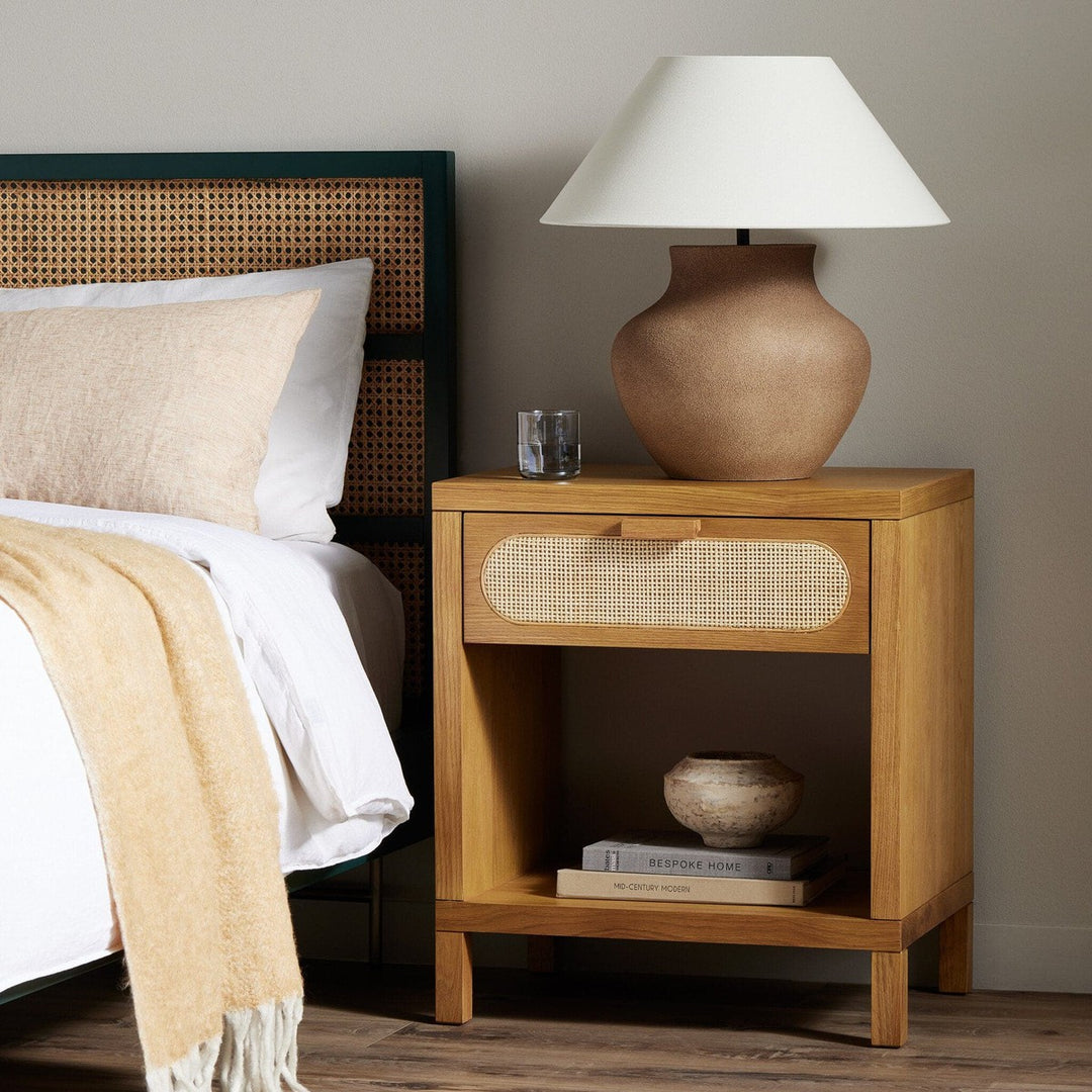 Aurora Nightstand - Honey Oak