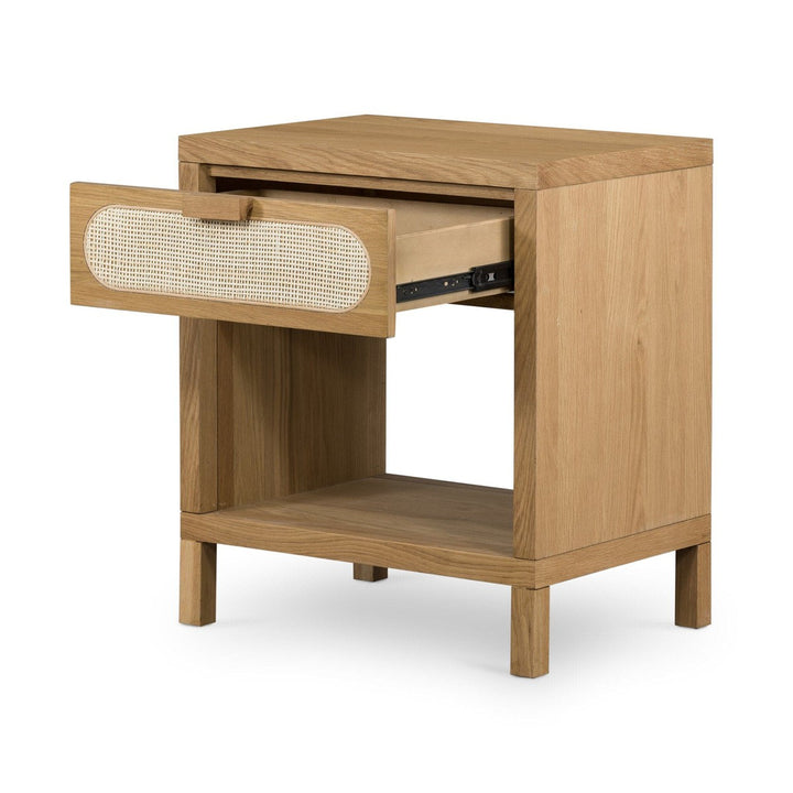 Aurora Nightstand - Honey Oak