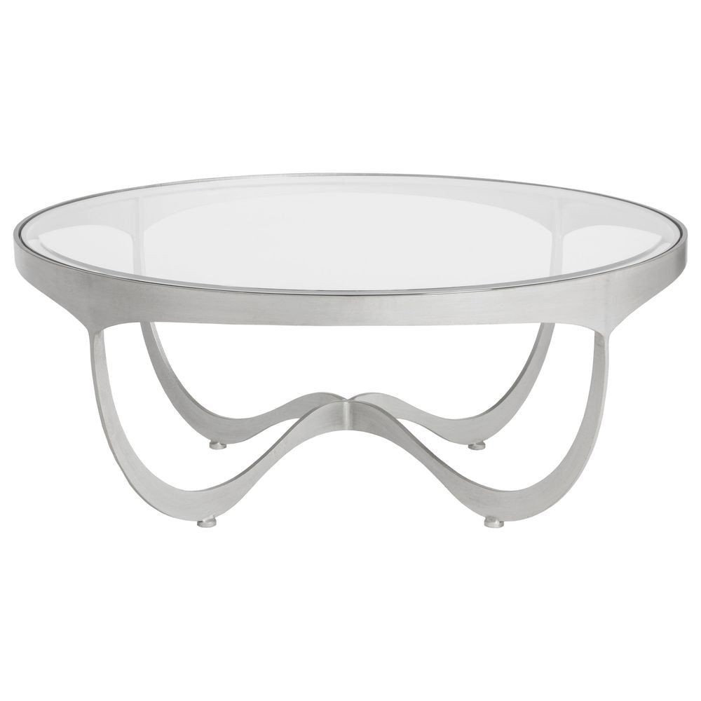 Coffee Tables Sophie Round Cocktail Table - Argento