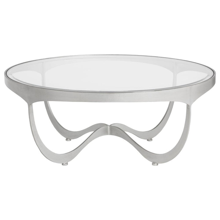 Coffee Tables Sophie Round Cocktail Table - Argento