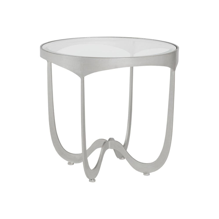 Side Tables Sophie Round End Table - Argento