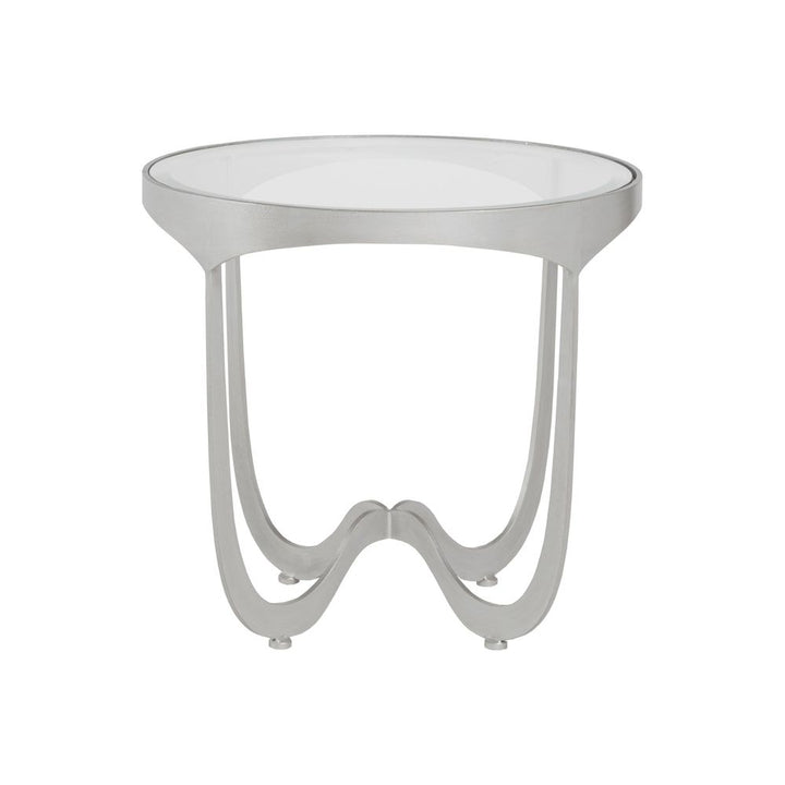 Side Tables Sophie Round End Table - Argento