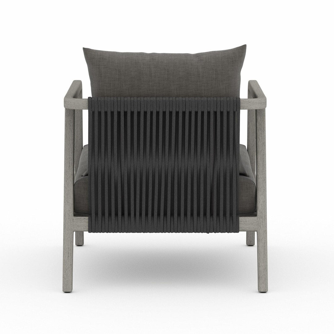 Nova Outdoor Chair - Weathered Grey - Venao Charcoal