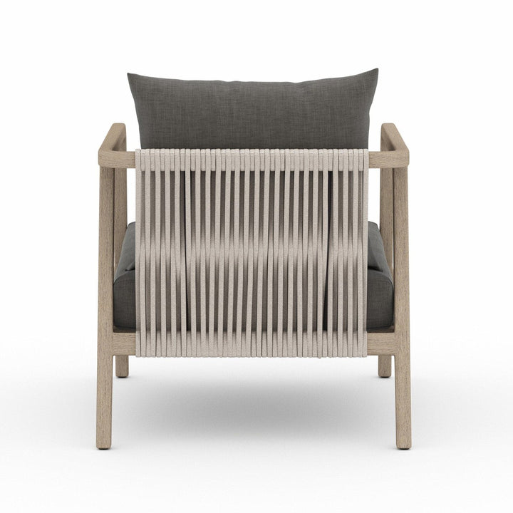 Nova Outdoor Chair - Washed Brown - Venao Charcoal