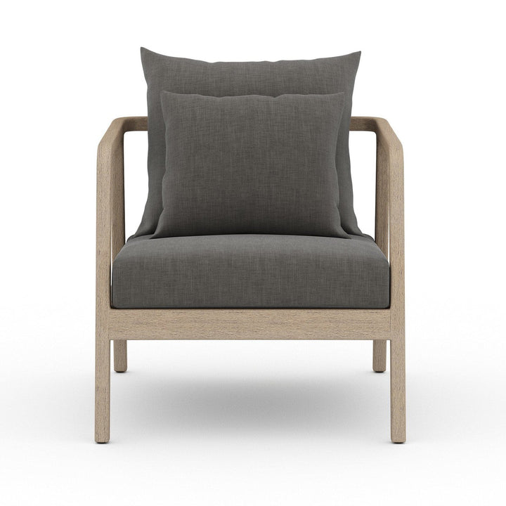 Nova Outdoor Chair - Washed Brown - Venao Charcoal