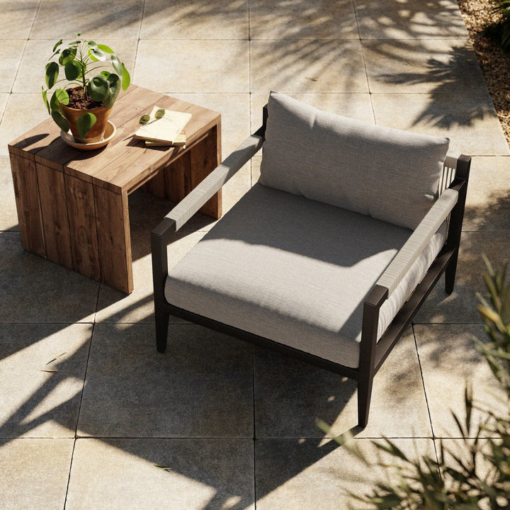 Sheffield Outdoor Chair, Bronze - Venao Grey