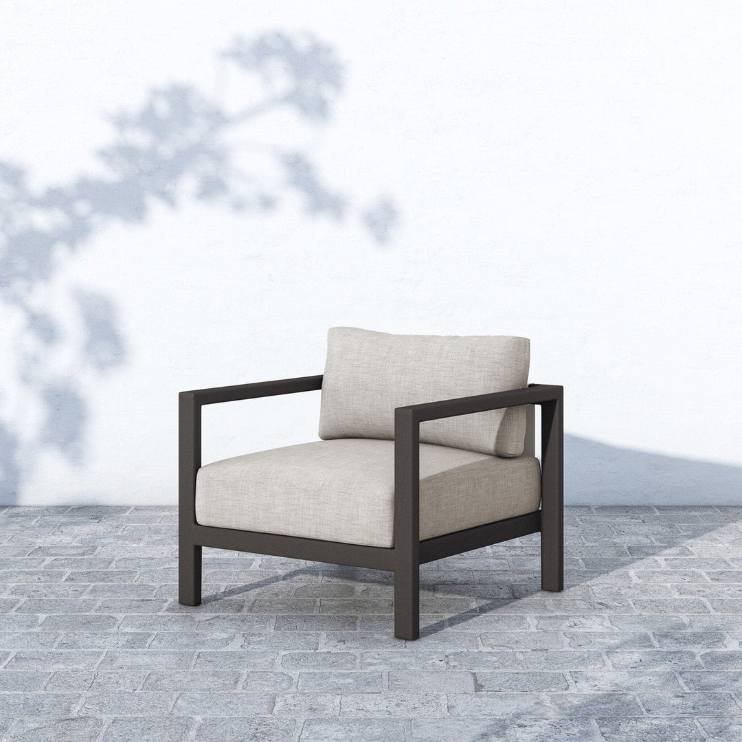 Santa Fe Outdoor Chair, Bronze - Venao Grey