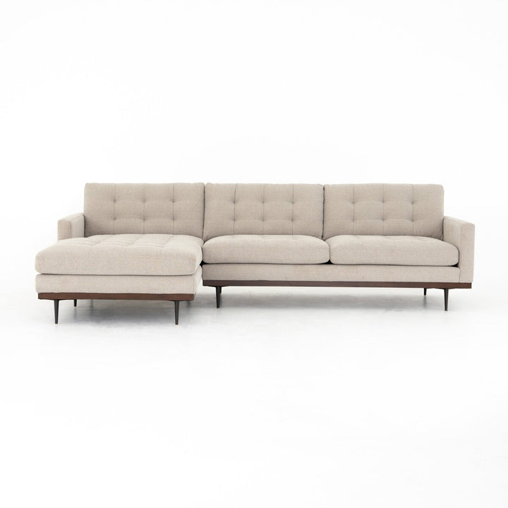 Alexis 2-Piece Sectional - Perpetual Pewter - Left Chaise