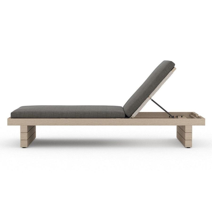Outdoor Chaise & Sun Loungers Royce Outdoor Chaise - Washed Brown - Venao Charcoal