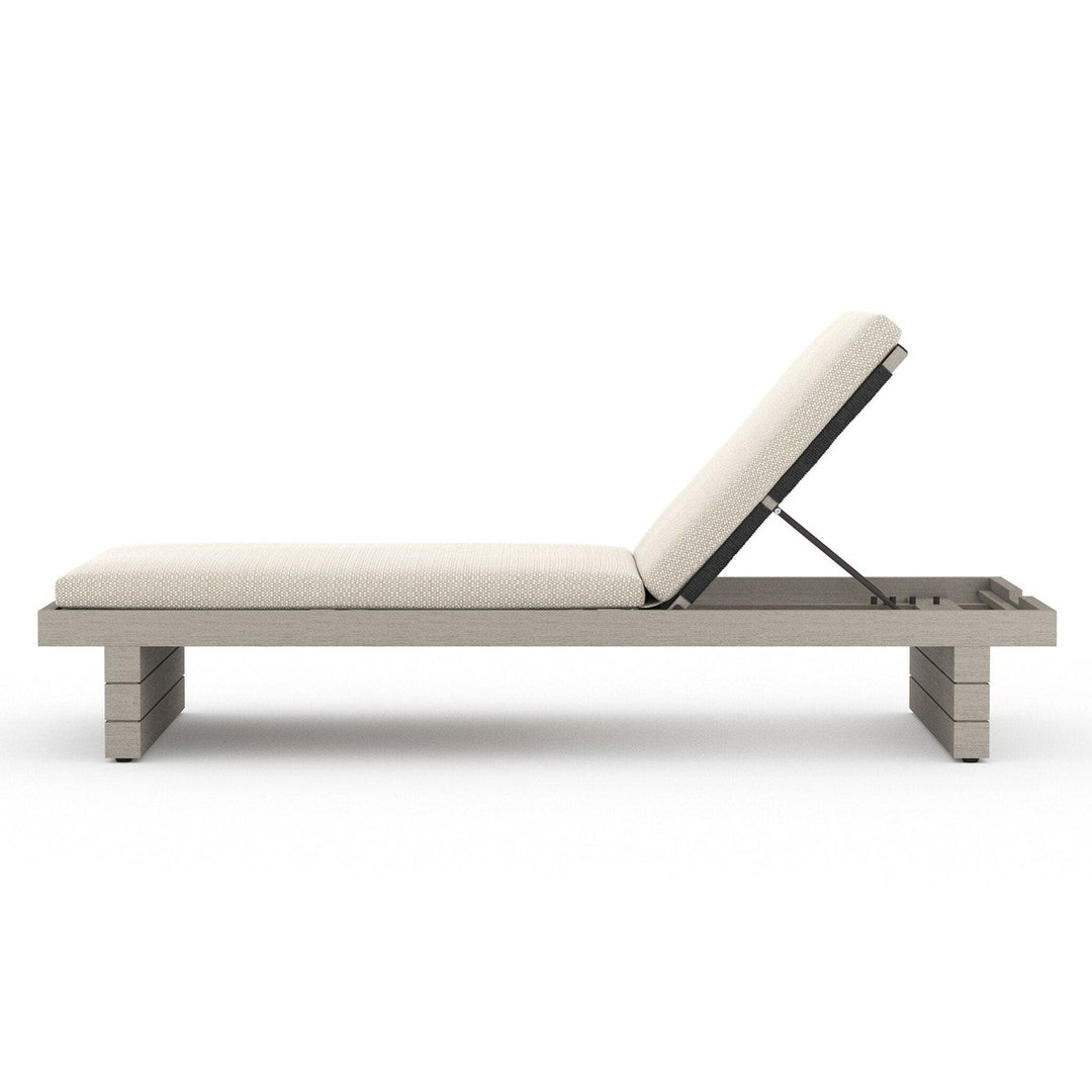 Lennox Outdoor Chaise - Weathered Grey - Faye Sand