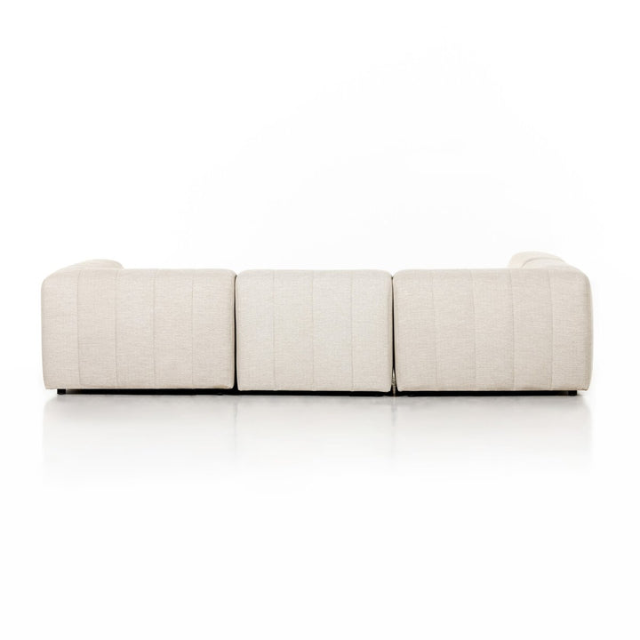 Ivy Outdoor 4-Piece Sectional - Faye Sand