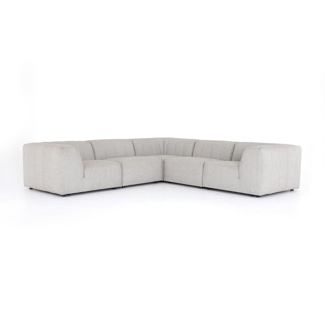 Grace Outdoor 5-Piece Sectional - Faye Ash