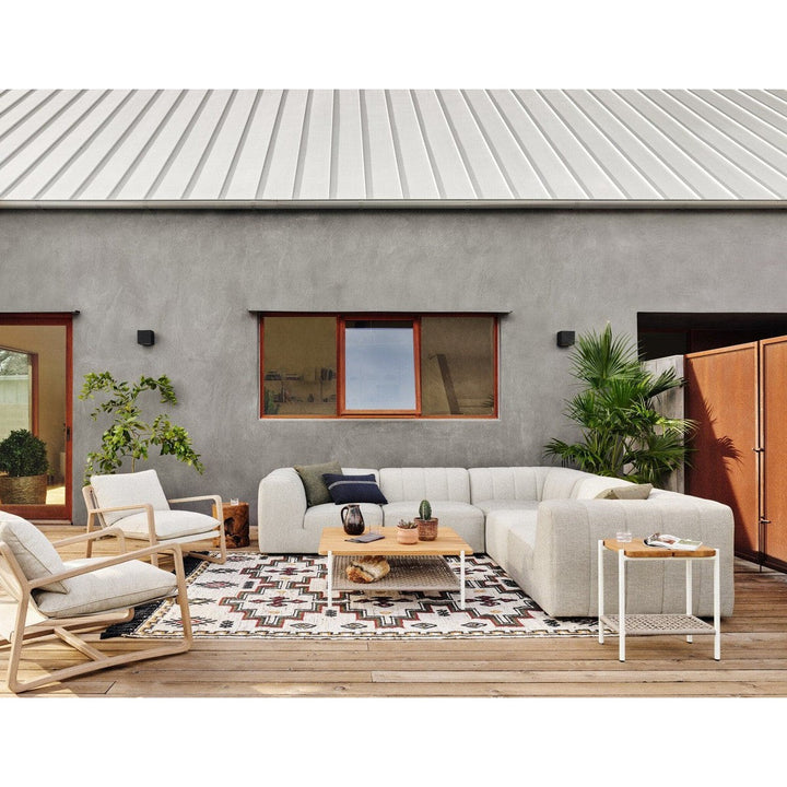 Grace Outdoor 5-Piece Sectional - Faye Ash