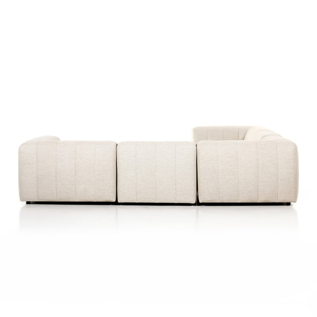 Ivy Outdoor 5-Piece Sectional - Faye Sand