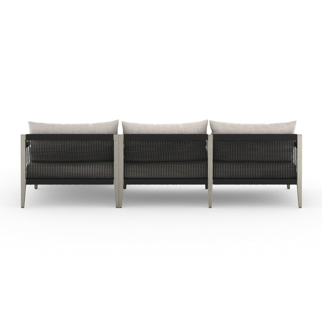 Sheffield Outdoor 2-Piece Sectional, Weathered Grey - Venao Grey