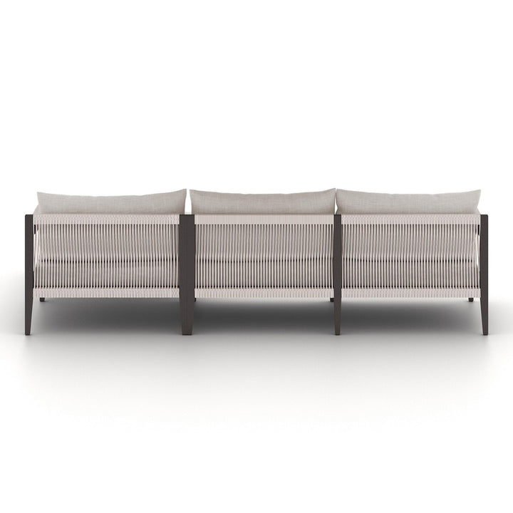 Sheffield Outdoor 2-Piece Sectional, Bronze - Venao Grey