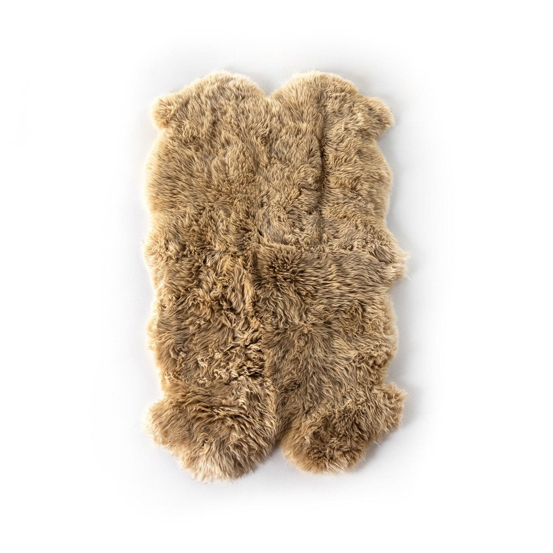 Leon Lambskin Rug - Beige Lambskin