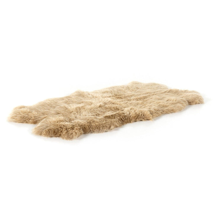 Leon Lambskin Rug - Beige Lambskin