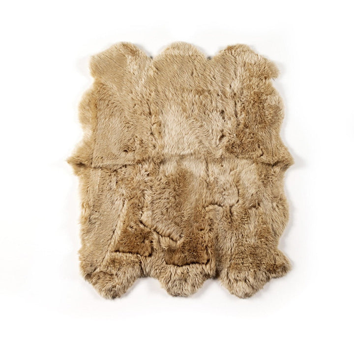 Leon Lambskin Rug - Beige Lambskin