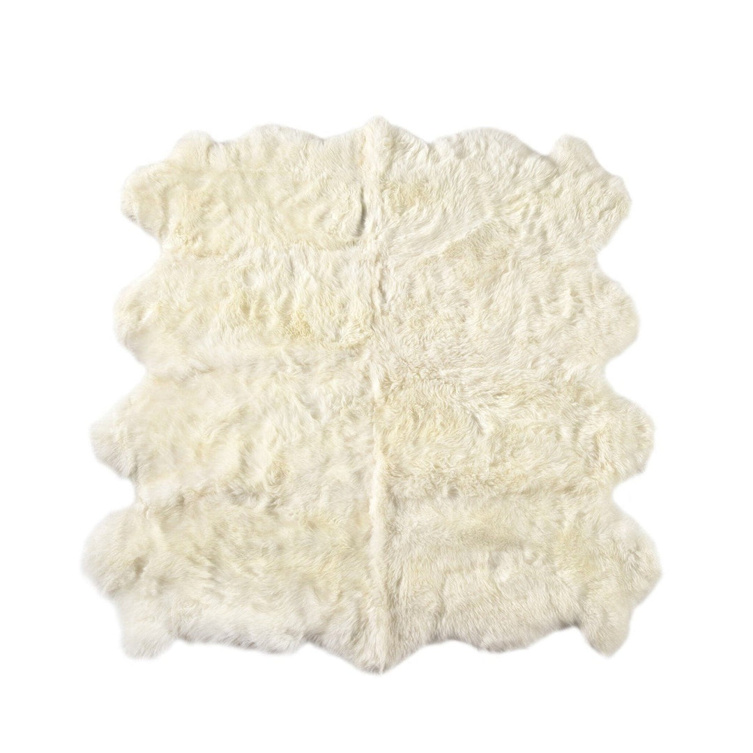 Leon Lambskin Rug - White Lambskin