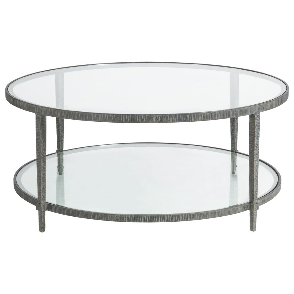 Coffee Tables Claret Round Cocktail Table - St. Laurent