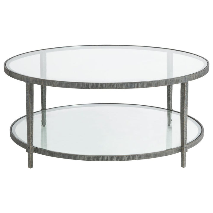 Coffee Tables Claret Round Cocktail Table - St. Laurent