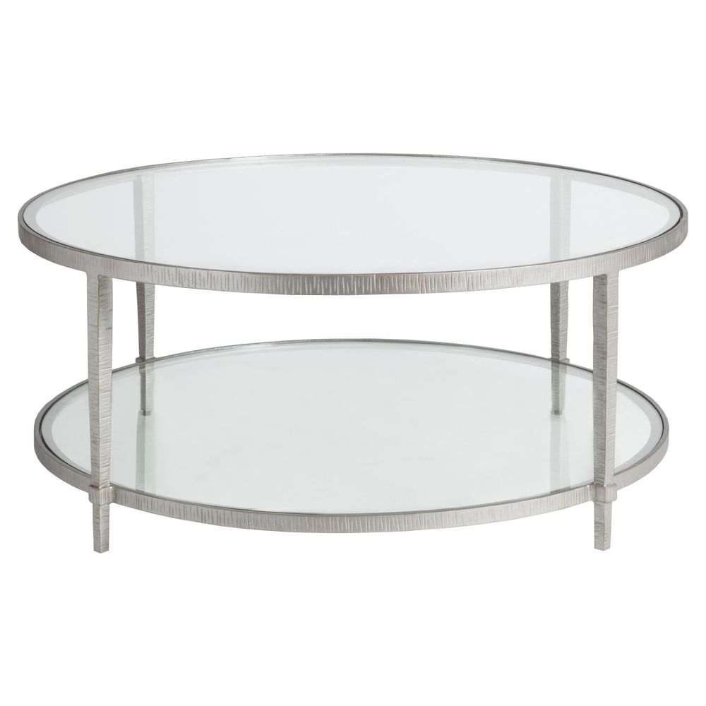 Coffee Tables Claret Round Cocktail Table - Argento