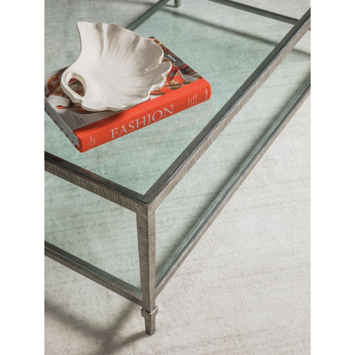 Coffee Tables Claret Rectangular Cocktail Table - Silver Leaf