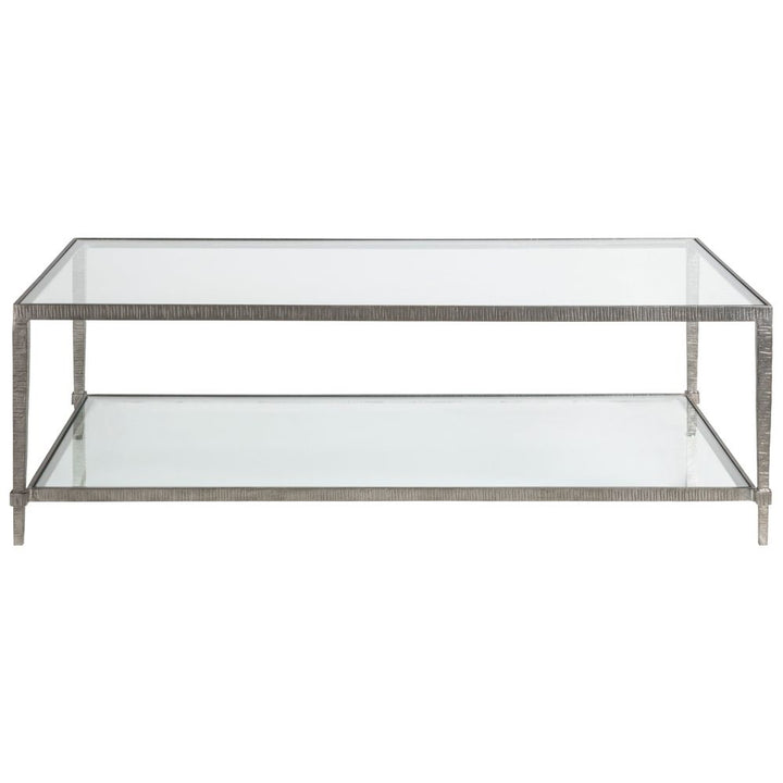 Coffee Tables Claret Rectangular Cocktail Table - Silver Leaf