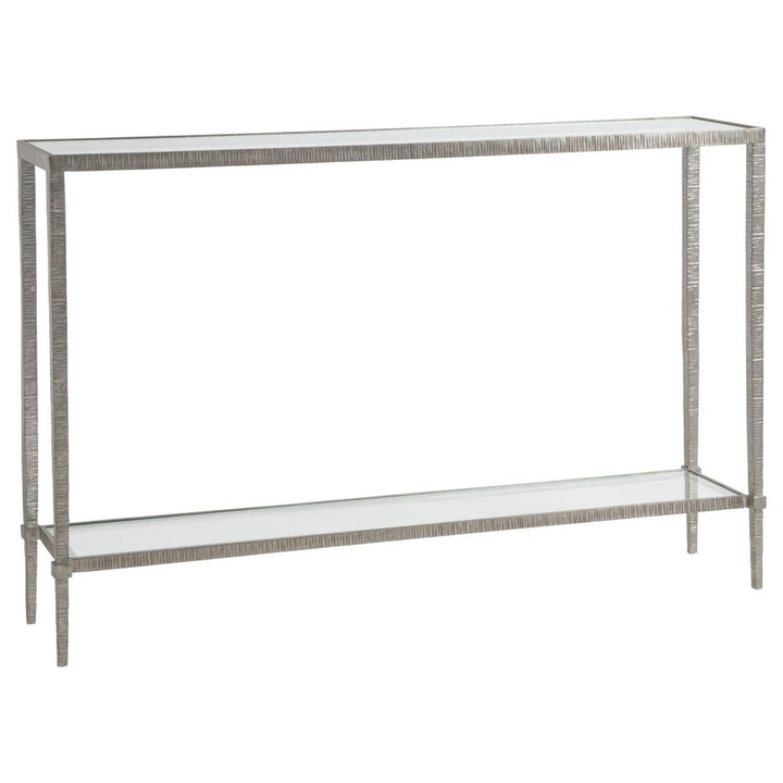 Console Tables Claret Console - Silver Leaf