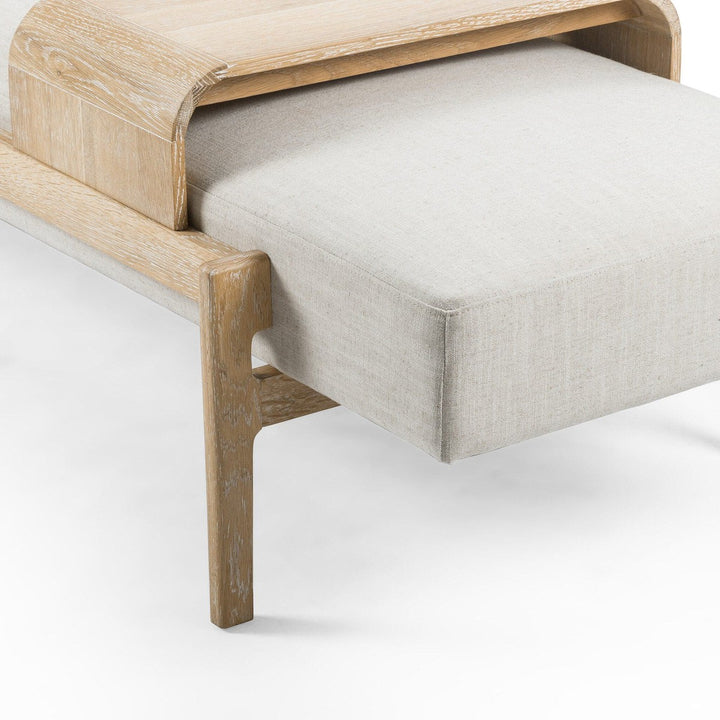 Fletcher Bench - Savoy Parchment