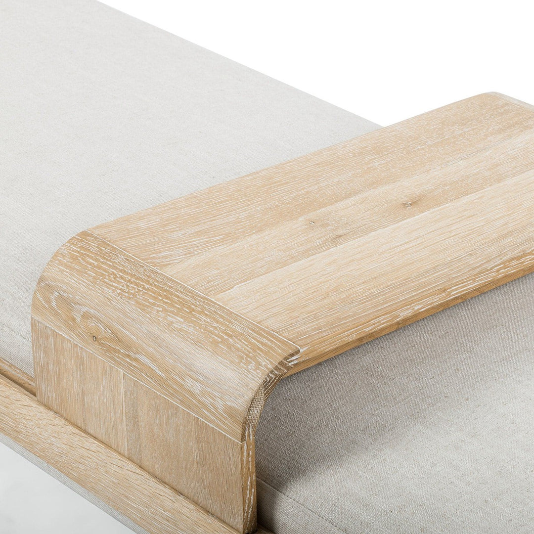 Fletcher Bench - Savoy Parchment