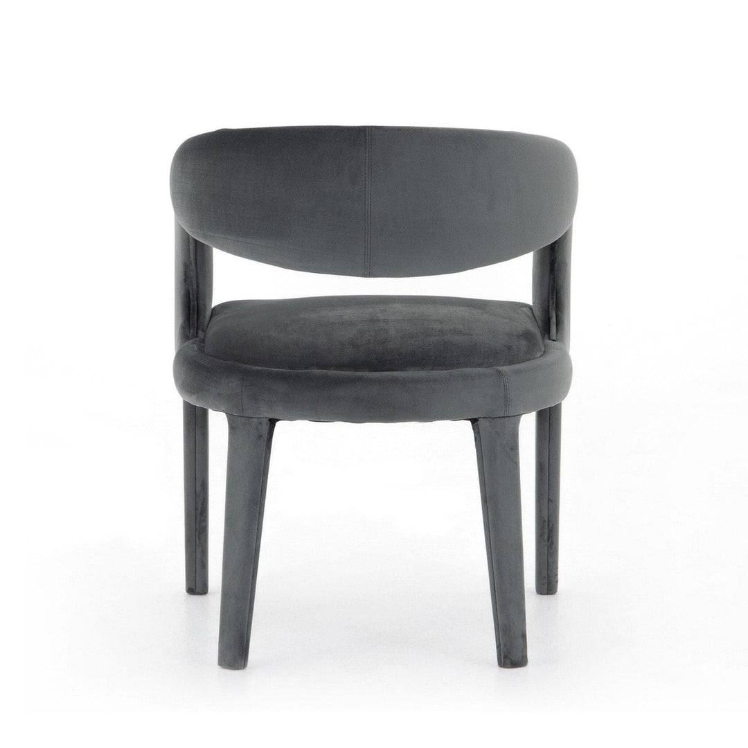 Hayes Dining Chair - Charcoal Velvet