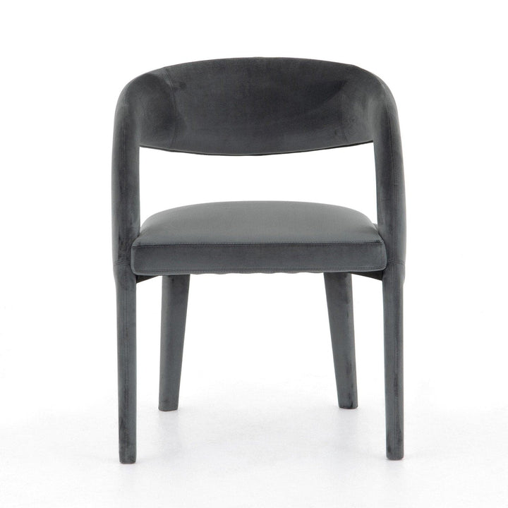 Hayes Dining Chair - Charcoal Velvet