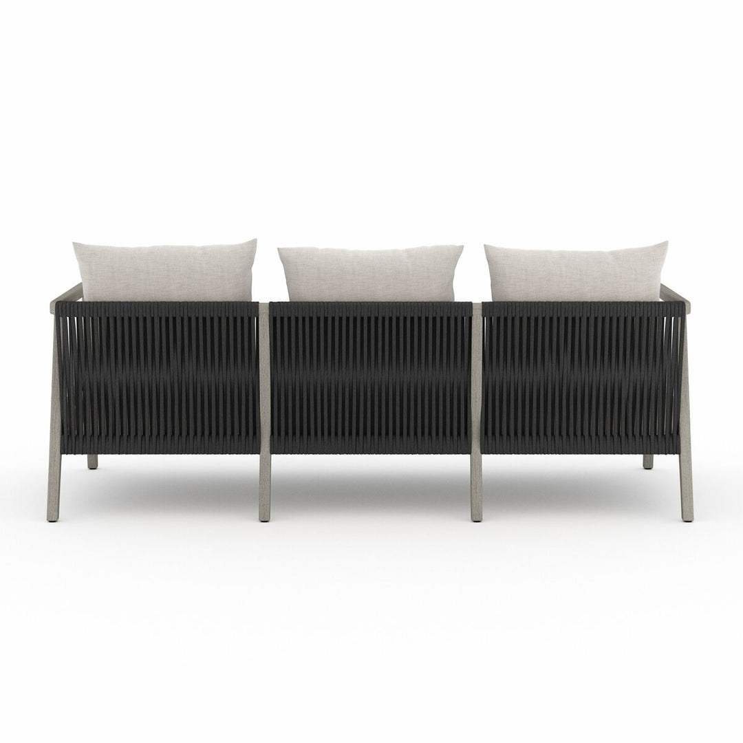 Uma Outdoor Sofa - Weathered Grey - Stone Grey