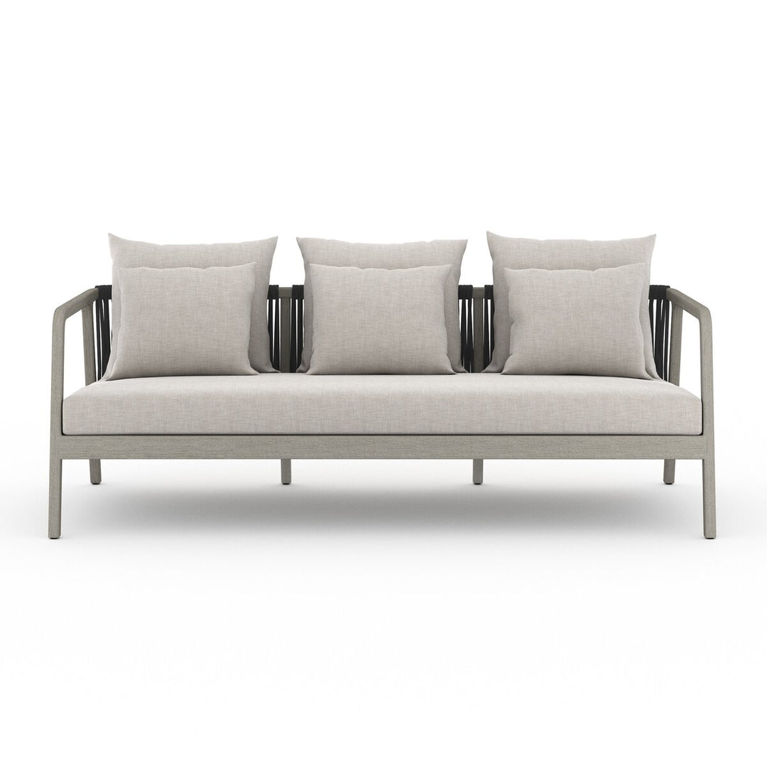 Uma Outdoor Sofa - Weathered Grey - Stone Grey