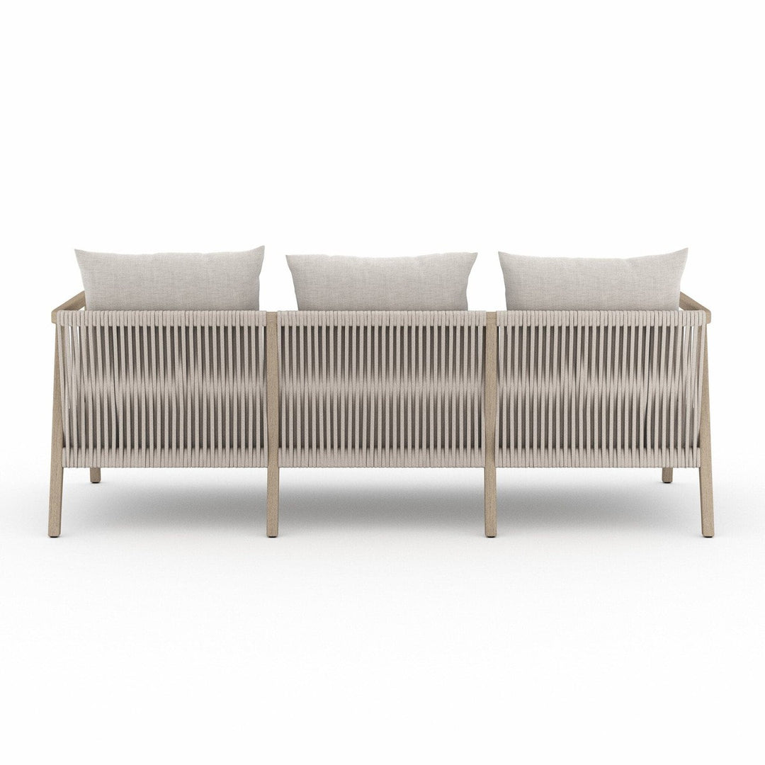 Nova Outdoor Sofa - Washed Brown - Venao Grey