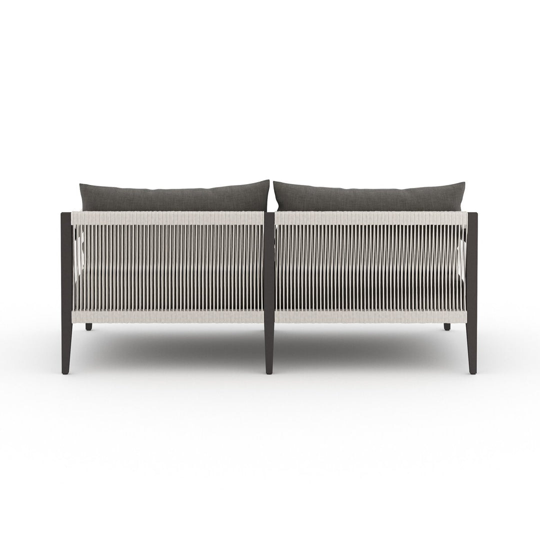 Pinewood Outdoor Sofa, Bronze - 63" - Charcoal