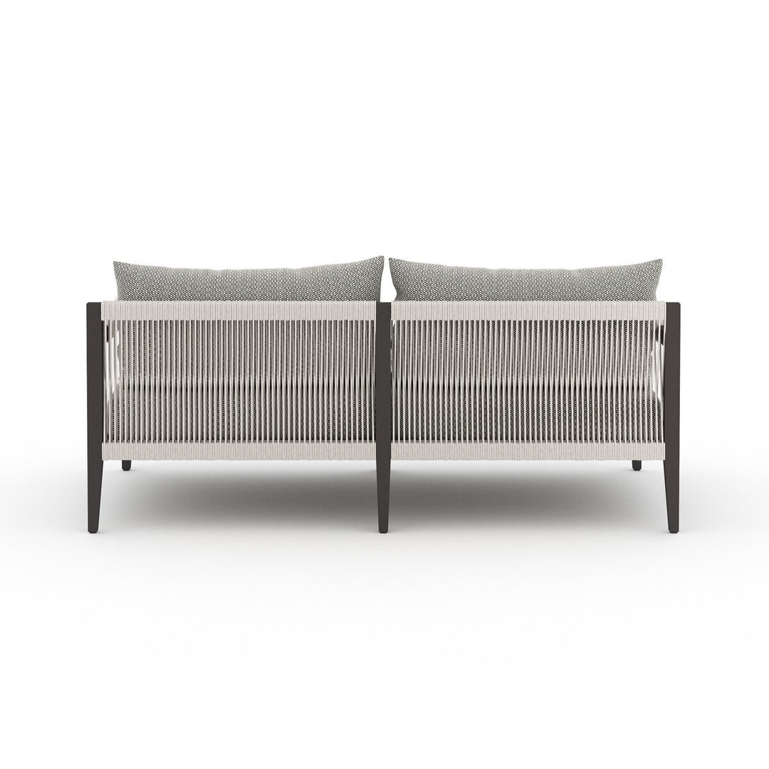 Pinewood Outdoor Sofa, Bronze - 63" - Faye Ash