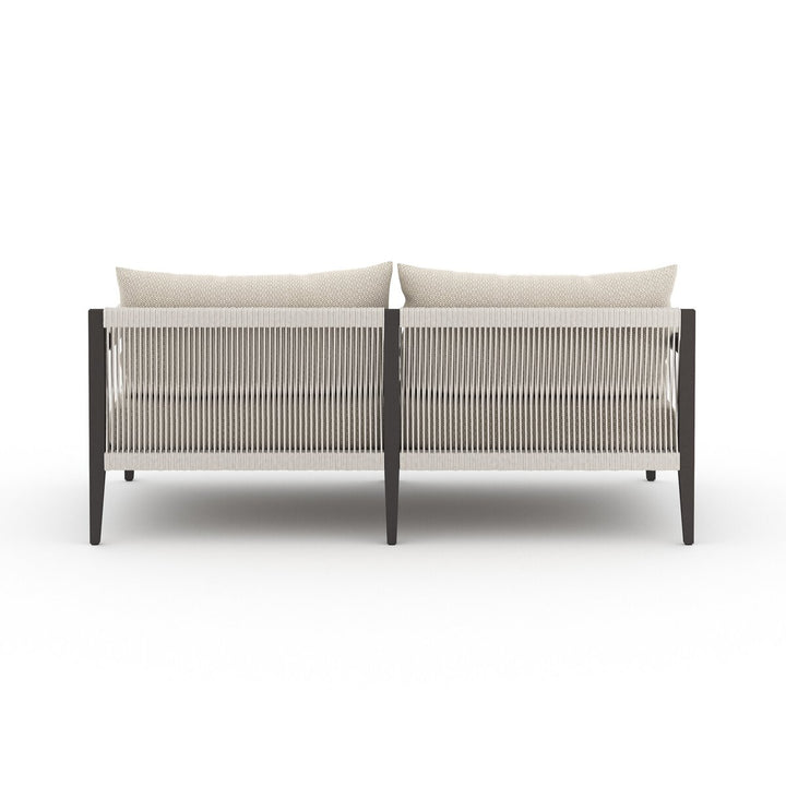 Pinewood Outdoor Sofa, Bronze - 63" - Faye Sand