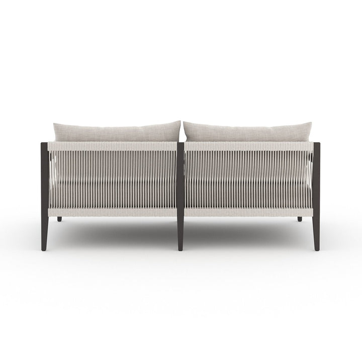 Pinewood Outdoor Sofa, Bronze - 63" - Stone Grey