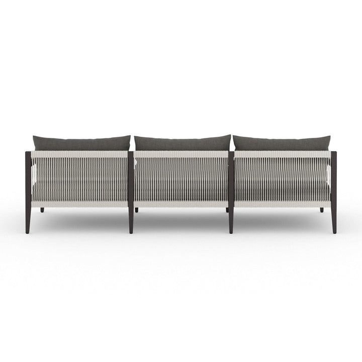 Sheffield Outdoor Sofa, Bronze - Venao Charcoal