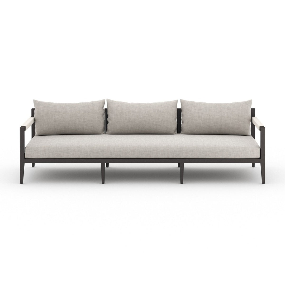 Sheffield Outdoor Sofa, Bronze - Venao Grey