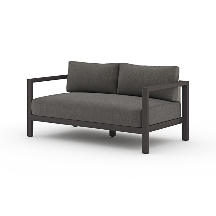 Napa Outdoor Sofa, Bronze - 60" - Charcoal