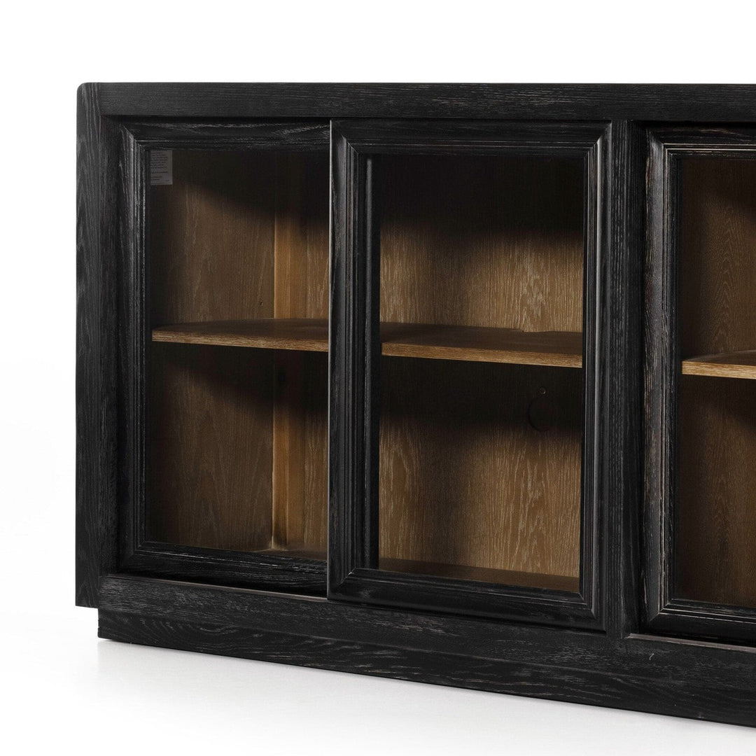 Nolan Sideboard - Distressed Black Oak