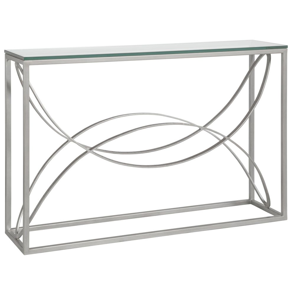 Console Tables Ellipse Console - Argento