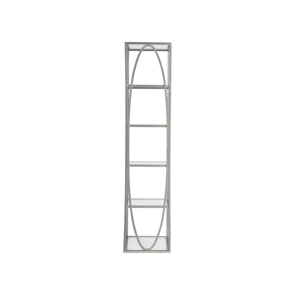 Bookcases & Etageres Ellipse Slim Etagere - Argento