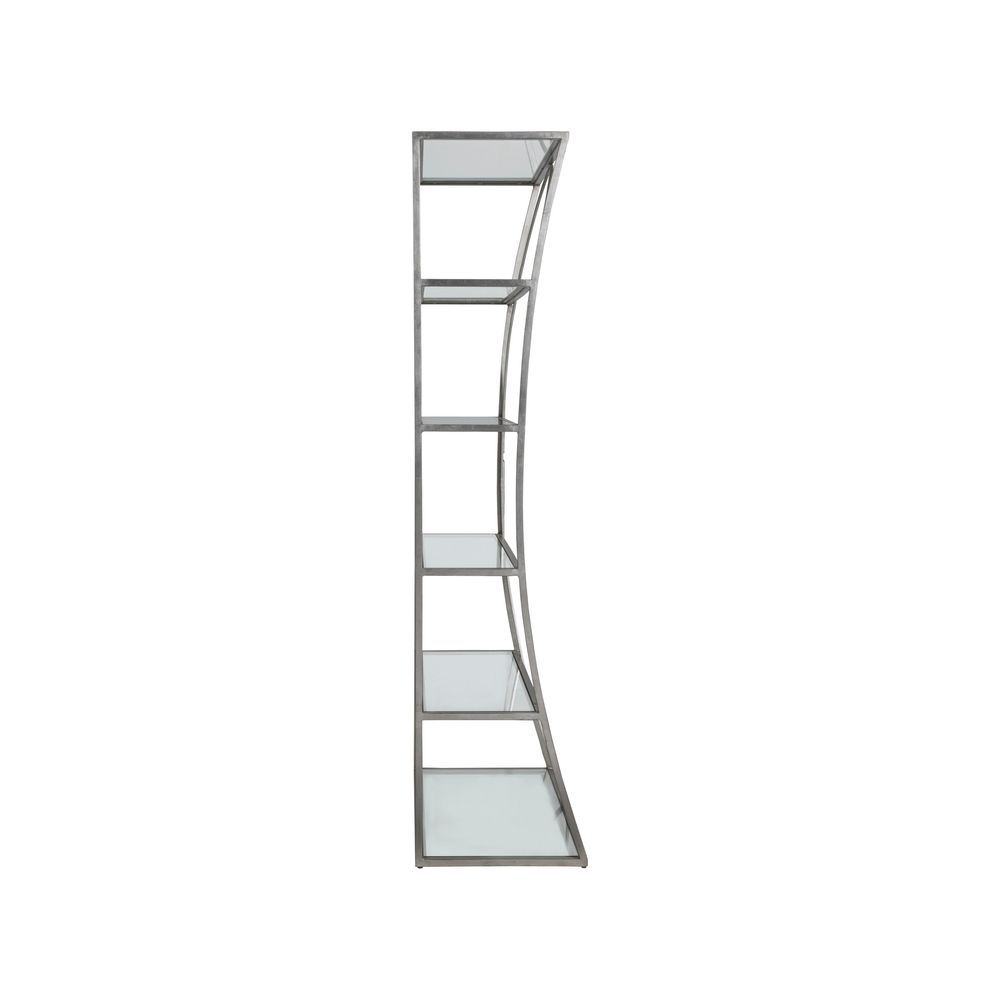 Bookcases & Etageres Ellipse Etagere - Silver Leaf